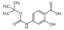 4-[(tert-butoxycarbonyl)amino]-2-hydroxybenzoic acid