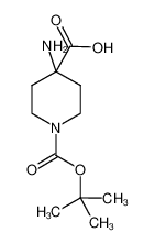 N-Boc-4-氨基哌啶-4-羧酸