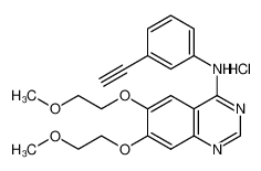 N-(3-炔基苯基)-6,7-双(2-甲氧基乙氧基)喹唑啉-4-胺盐酸盐