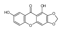 1,7-二羟基-2,3-亚甲二氧基口山酮