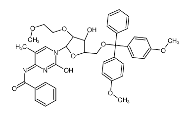 N-苯甲酰基-2'-O-甲氧基乙基-5-O-二甲氧基三苯甲基-5-甲基胞苷