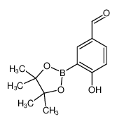 4-羟基-3-(4，4，5，5-四甲基-1，3，2-二氧杂硼烷-2-基)苯甲醛