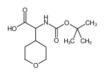 2-((叔丁氧羰基)氨基)-2-(四氢-2H-吡喃-4-基)乙酸
