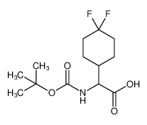 2-((叔丁氧羰基)氨基)-2-(4，4-二氟环己基)乙酸