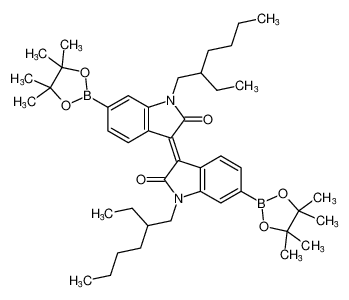 N,N'-双(2-乙基己基)-6,6'-双(4,4,5,5-四甲基-1,3,2-二氧杂环戊硼烷-2-基)异靛