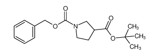 1-Cbz-吡咯烷-3-甲酸叔丁酯
