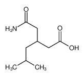 3-(氨甲酰甲基)-5-甲基己酸