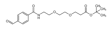 Ald-Ph-amido-PEG2-C2-Boc