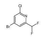 4-溴-2-氯-6-(二氟甲基)吡啶