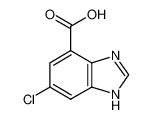 6-氯-1H-苯并[d]咪唑-4-羧酸