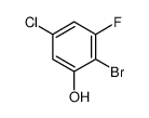 2-溴-5-氯-3-氟苯酚