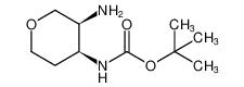 ((3S,4S)-3-氨基四氢-2H-吡喃-4-基)氨基甲酸叔丁酯