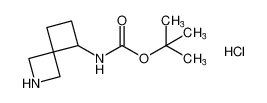 TERT-BUTYL 2-AZASPIRO[3.3]HEPTAN-5-YLCARBAMATE HYDROCHLORIDE