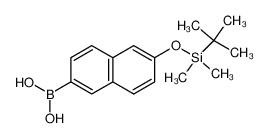 2-(叔丁基二甲基硅氧基)萘-6-硼酸(含有数量不等的酸酐)