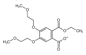 4,5-二(2-甲氧基乙氧基)-2-硝基苯甲酸乙酯