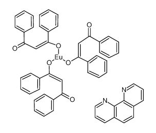 三(1,3-二苯基-1,3-丙二酮)(1,10-菲咯啉)铕(III)