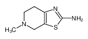 5-甲基-4,5,6,7-四氢[1,3]噻唑并[5,4-C]吡啶-2-胺