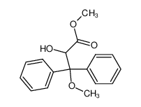 2-羟基-3-甲氧基-3,3-二苯基丙酸甲酯