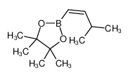 (E)-4，4，5，5-四甲基-2-(3-甲基丁-1-烯-1-基)-1，3，2-二氧硼杂环戊烷