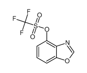 1，3-苯并恶唑-4-基三氟甲磺酸酯