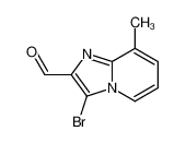 3-溴-8-甲基-咪唑并[1,2-a]吡啶-2-甲醛