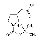 1-Boc-3-吡咯烷乙酸