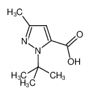 1-叔丁基-3-甲基-1H-吡唑-5-羧酸