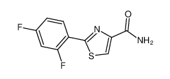 2-(2,4-二氟苯基)噻唑-4-甲酰胺