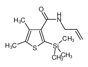 N-烯丙基-2-(三甲基硅基)-4,5-二甲基噻吩-3-甲酰胺