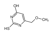 2-巯基-6-(甲氧基甲基)嘧啶-4-醇