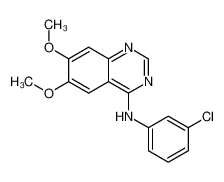 N-（3-氯苯基）-6，7-二甲氧基-4-喹唑啉胺