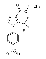 1-(4-硝基苯基)-5-(三氟甲基)-1H-吡唑-4-羧酸乙酯