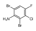 2,6-二溴-3-氯-4-氟苯胺