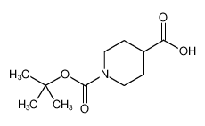 1-叔丁氧羰酰哌啶-4-羧酸
