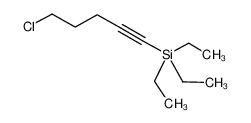 1-氯-5-三乙基硅烷-4-戊炔