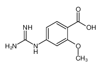 4-胍-2-甲氧基苯甲酸