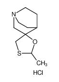 2-甲基-1-氮杂螺[[1，3]氧硫杂环戊烷-5，3-二环[2.2.2]辛烷](盐酸盐)