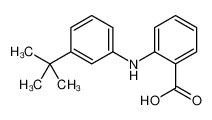 2-(3-叔丁基苯氨基)苯甲酸