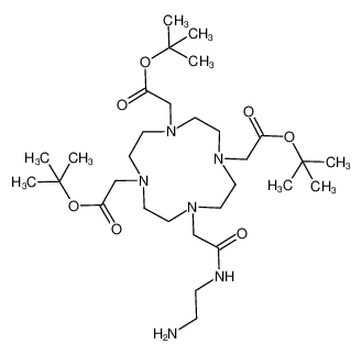 2,2',2''-(10-(2-((2-氨基乙基)氨基)-2-氧代乙基)-1,4,7,10-四氮杂环十二烷-1,4,7-三基)三乙酸三叔丁酯