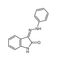 3-(2-苯基亚肼基)-2-吲哚啉酮