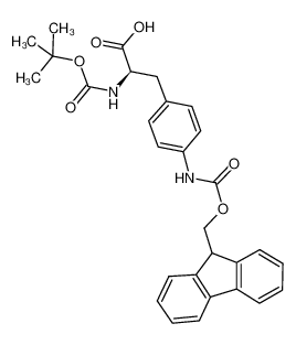 Boc-D-4-(9-芴甲氧羰基氨基)苯丙氨酸