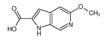 5-甲氧基-1H-吡咯[2,3-C]吡啶-2-甲酸
