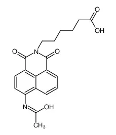 6-(4-Acetamido-1,8-naphthalamido)hexanoic acid