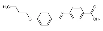 1-(4-((4-丁氧基亚苄基)氨基)苯基)乙酮