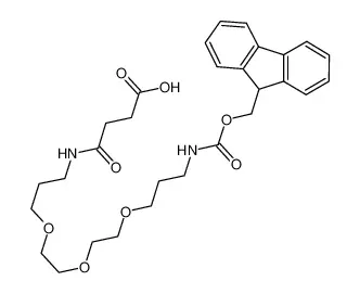 FMOC-1-氨基-4-4，7，10-三氧杂-13-三癸二胺琥珀酰胺酸