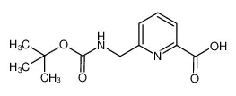 6-(((叔丁氧基羰基)氨基)甲基)-2-吡啶甲酸