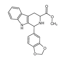 顺式-(1R，3R)-1，2，3，4-四氢-1-(3，4-亚甲二氧基苯基)-9H-吡啶并[3，4-B]吲哚-3-羧酸甲酯他达那非中间体
