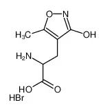 (R,S)-alpha-氨基-3-羟基-5-甲基-4-异恶唑丙酸氢溴酸盐