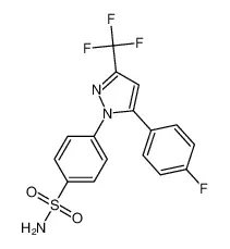 4-(5-(4-氟苯基)-3-(三氟甲基)-1H-吡唑-1-基)苯磺酰胺