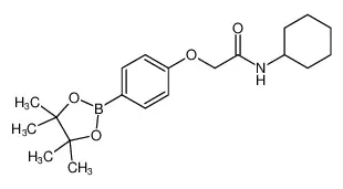 N-环己基-2-(4-(4，4，5，5-四甲基-1，3-二噁戊环-2-基)苯氧基)乙酰胺